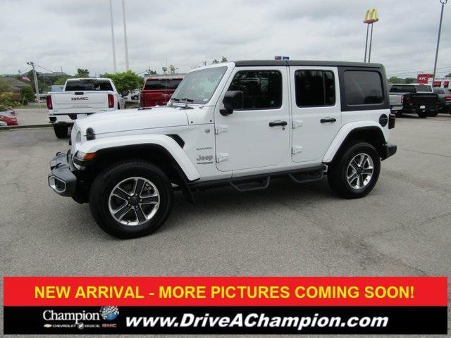 used 2021 Jeep Wrangler Unlimited car, priced at $34,153
