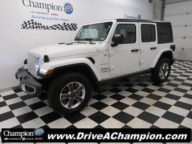 used 2021 Jeep Wrangler Unlimited car, priced at $32,487