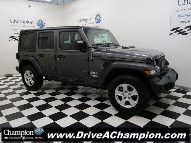 used 2018 Jeep Wrangler Unlimited car, priced at $25,500