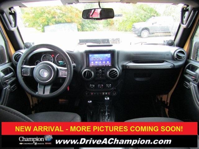 used 2013 Jeep Wrangler Unlimited car, priced at $15,423