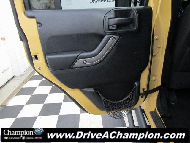 used 2013 Jeep Wrangler Unlimited car, priced at $14,494