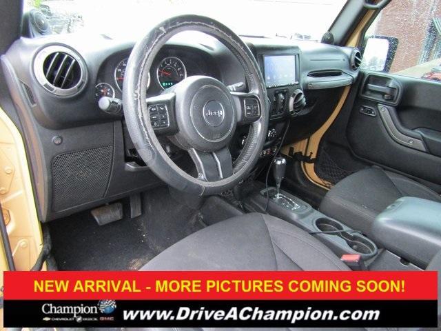 used 2013 Jeep Wrangler Unlimited car, priced at $15,423