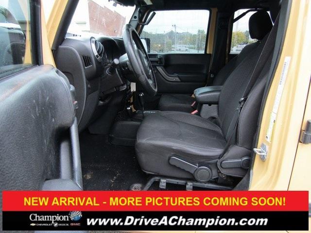 used 2013 Jeep Wrangler Unlimited car, priced at $15,423
