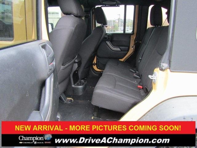 used 2013 Jeep Wrangler Unlimited car, priced at $15,423