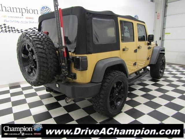 used 2013 Jeep Wrangler Unlimited car, priced at $14,494