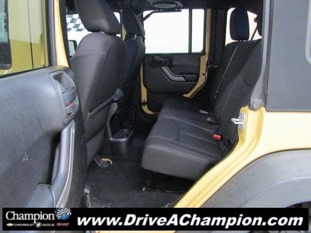 used 2013 Jeep Wrangler Unlimited car, priced at $14,494