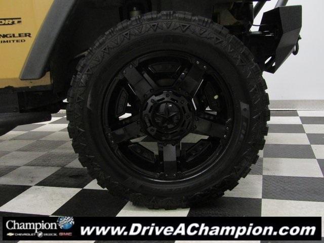 used 2013 Jeep Wrangler Unlimited car, priced at $14,494