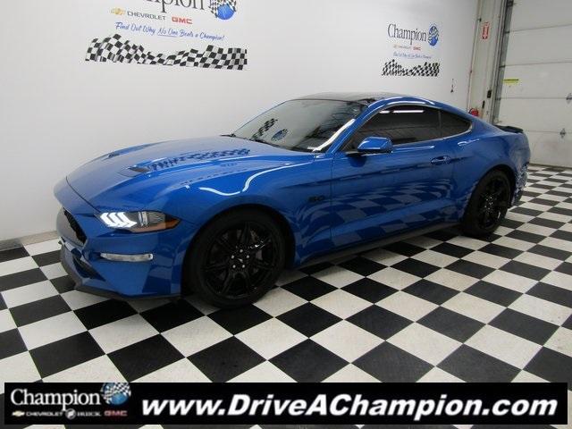 used 2019 Ford Mustang car, priced at $37,423
