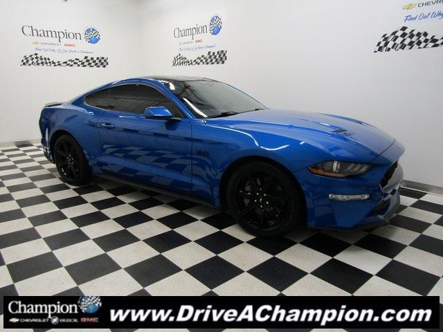 used 2019 Ford Mustang car, priced at $37,423