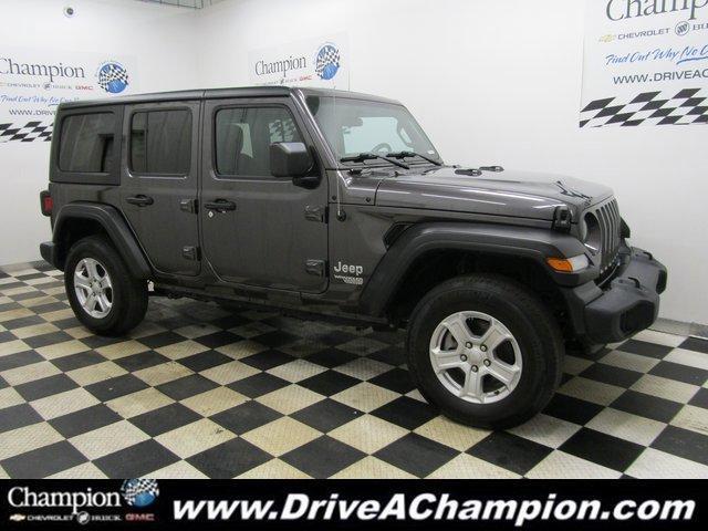 used 2020 Jeep Wrangler Unlimited car, priced at $26,690