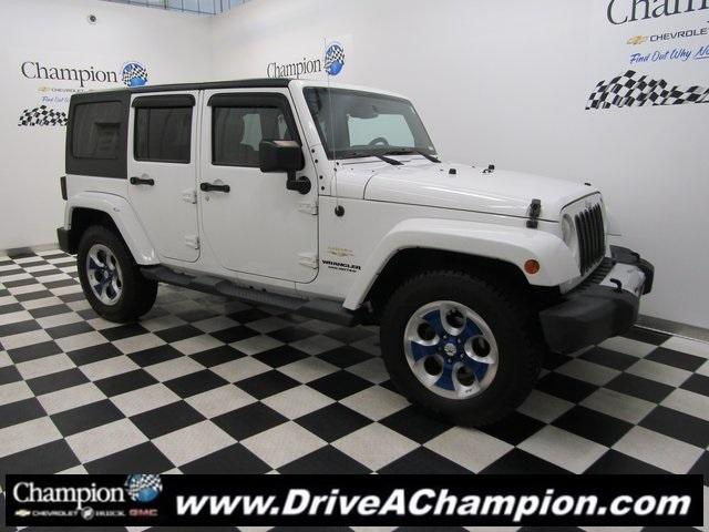 used 2015 Jeep Wrangler Unlimited car, priced at $12,863