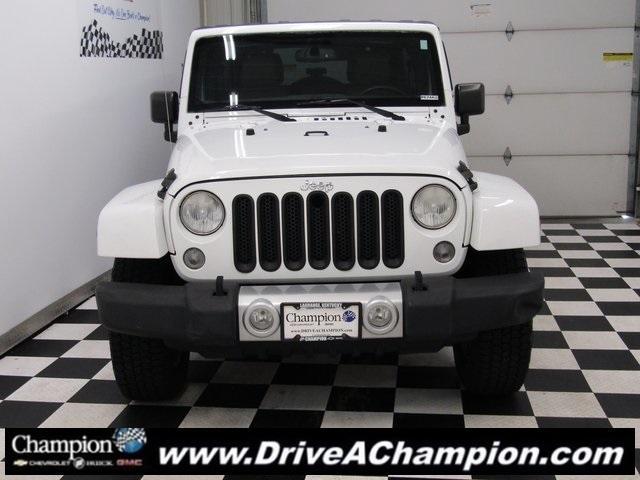 used 2015 Jeep Wrangler Unlimited car, priced at $12,863