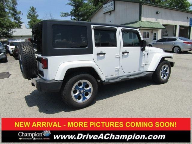 used 2015 Jeep Wrangler Unlimited car, priced at $12,863