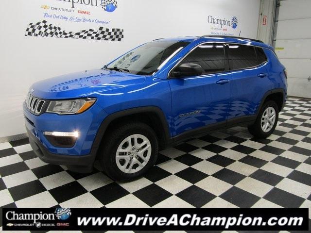 used 2020 Jeep Compass car, priced at $17,096