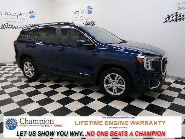 used 2022 GMC Terrain car, priced at $21,423