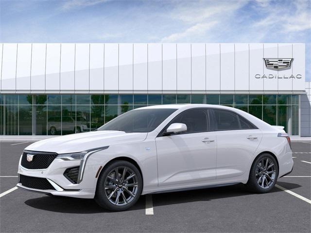 new 2025 Cadillac CT4 car, priced at $51,760