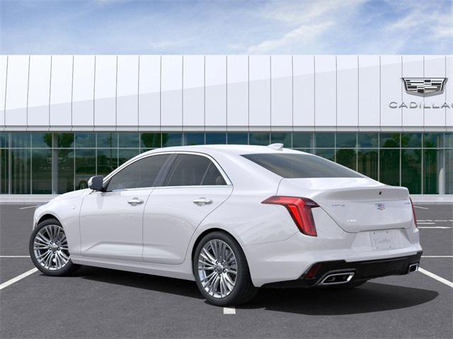 new 2025 Cadillac CT4 car, priced at $49,060