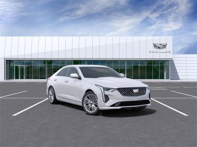 new 2025 Cadillac CT4 car, priced at $49,060