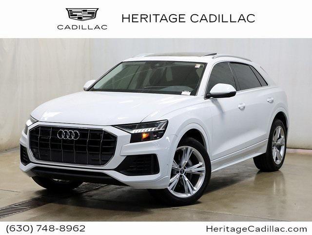 used 2023 Audi Q8 car, priced at $49,631