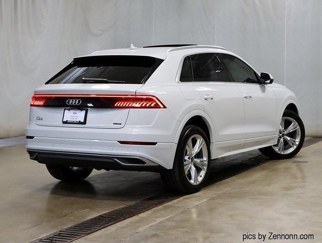 used 2023 Audi Q8 car, priced at $49,631