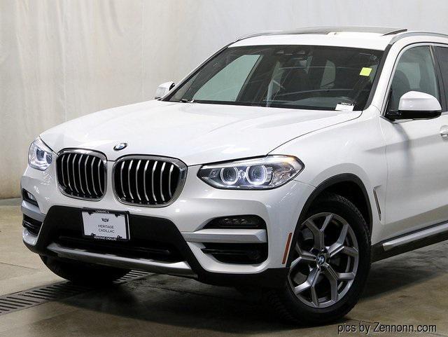 used 2020 BMW X3 car, priced at $18,444