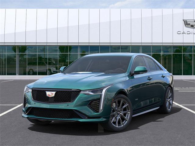 new 2025 Cadillac CT4-V car, priced at $52,360