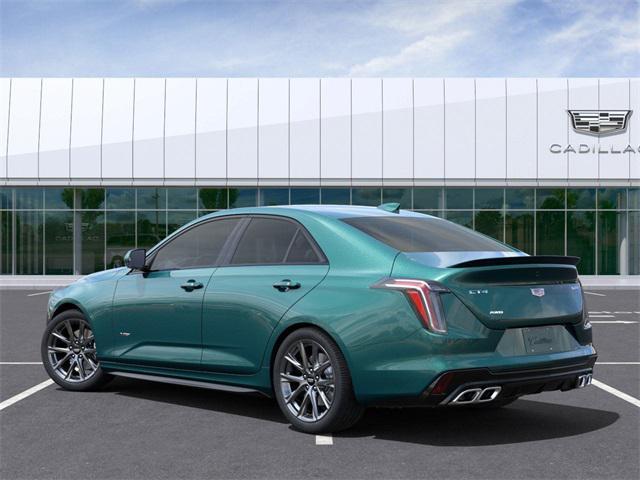 new 2025 Cadillac CT4-V car, priced at $52,360