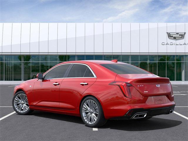 new 2025 Cadillac CT4 car, priced at $49,060