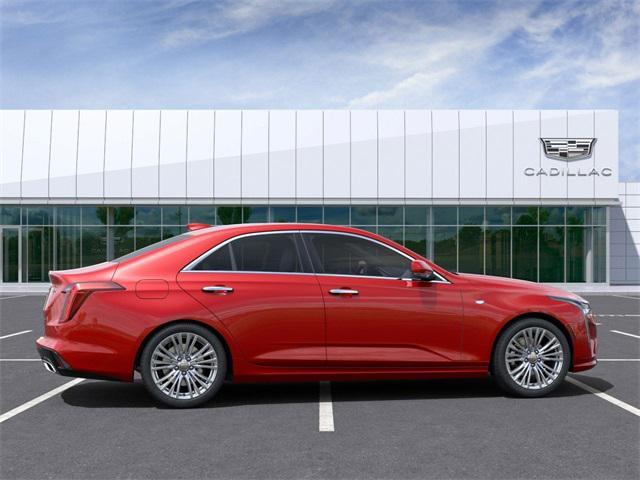 new 2025 Cadillac CT4 car, priced at $49,060