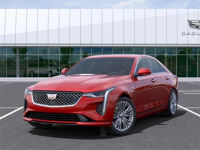 new 2025 Cadillac CT4 car, priced at $49,060