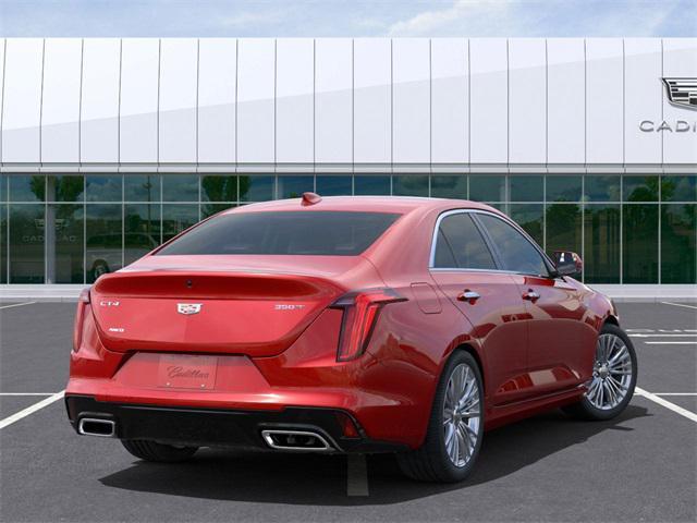 new 2025 Cadillac CT4 car, priced at $49,060