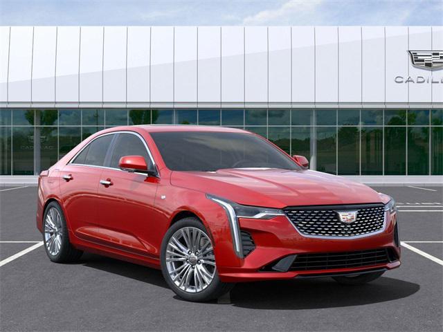 new 2025 Cadillac CT4 car, priced at $49,060