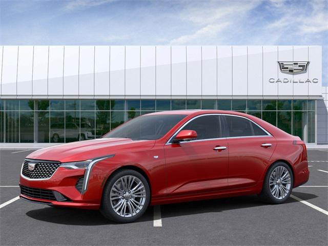 new 2025 Cadillac CT4 car, priced at $49,060