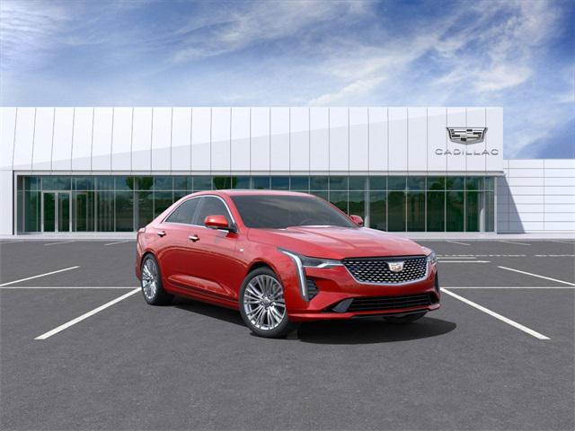 new 2025 Cadillac CT4 car, priced at $49,060