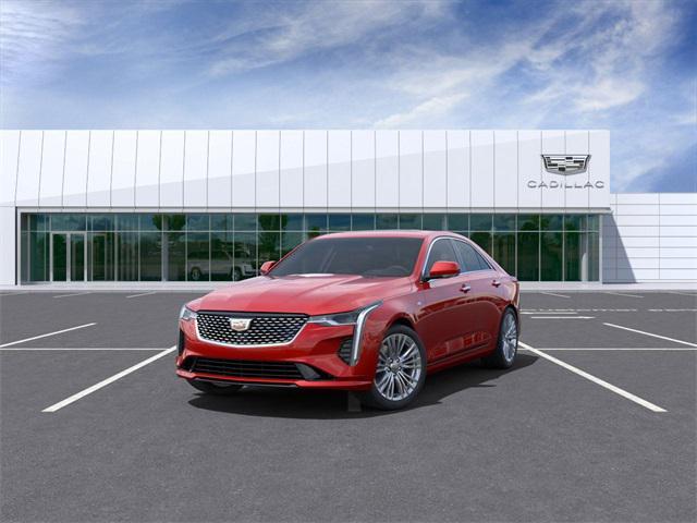 new 2025 Cadillac CT4 car, priced at $49,060