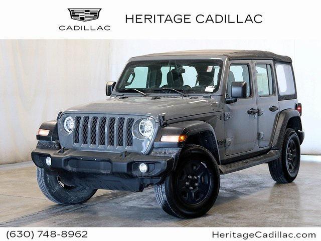 used 2022 Jeep Wrangler Unlimited car, priced at $29,868