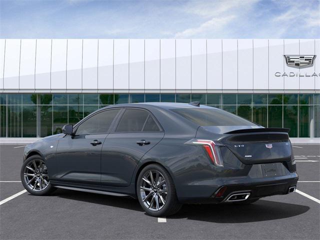 new 2025 Cadillac CT4 car, priced at $49,060