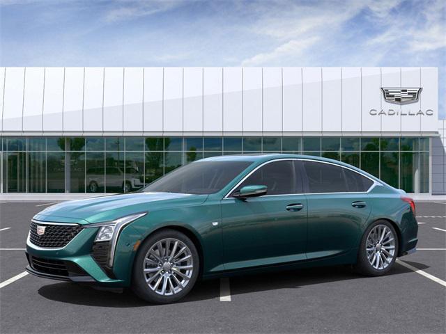 new 2025 Cadillac CT5 car, priced at $55,460