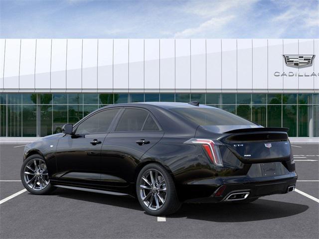 new 2025 Cadillac CT4 car, priced at $49,935