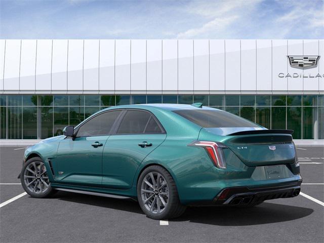 new 2025 Cadillac CT4-V car, priced at $68,485