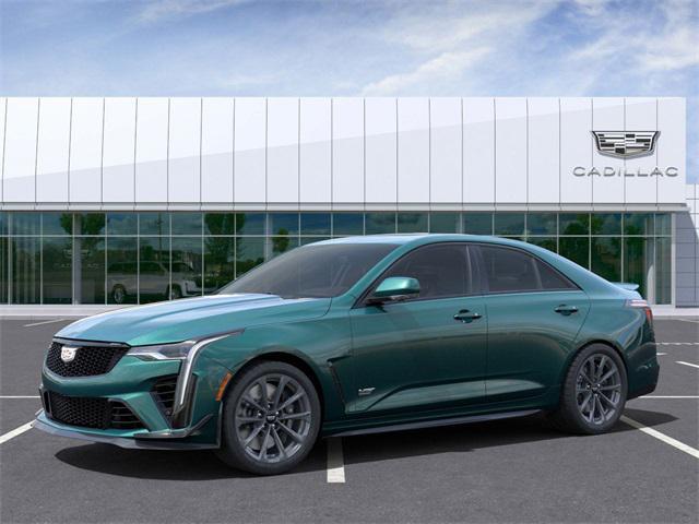 new 2025 Cadillac CT4-V car, priced at $68,485