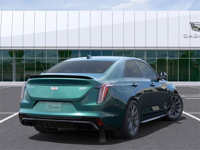 new 2025 Cadillac CT4-V car, priced at $68,485