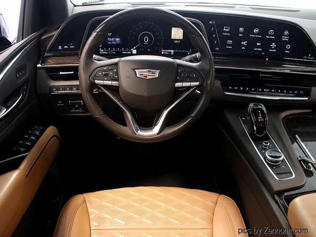 used 2021 Cadillac Escalade ESV car, priced at $76,100