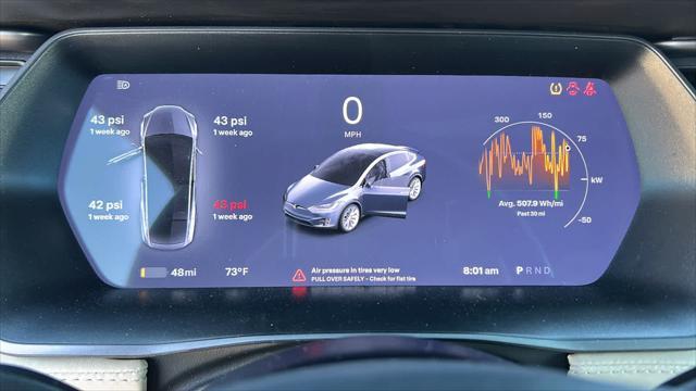 used 2020 Tesla Model X car, priced at $34,877