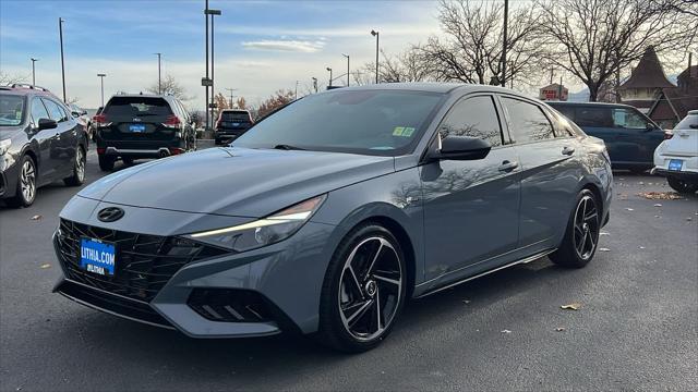 used 2022 Hyundai Elantra car, priced at $22,995