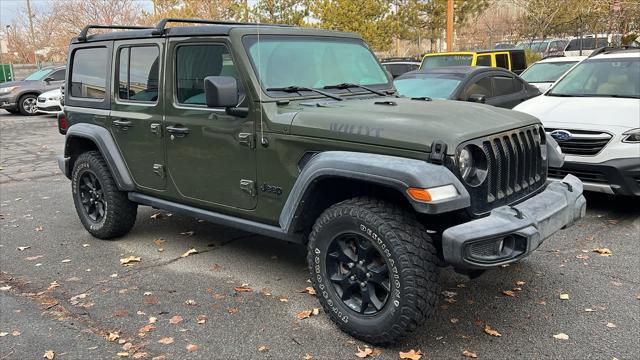 used 2021 Jeep Wrangler car, priced at $32,995