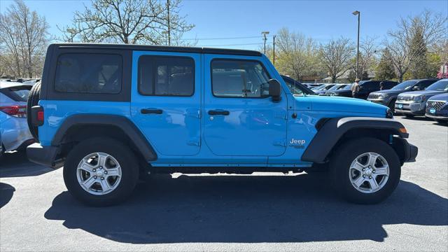used 2021 Jeep Wrangler Unlimited car, priced at $27,998