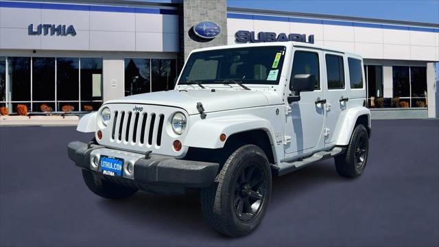 used 2013 Jeep Wrangler Unlimited car, priced at $19,977