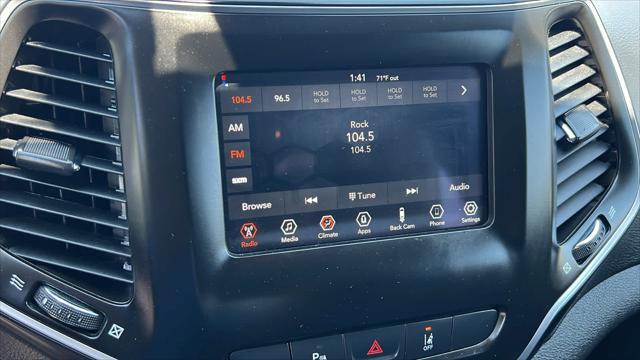 used 2021 Jeep Cherokee car, priced at $21,998