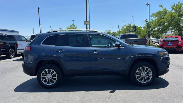 used 2021 Jeep Cherokee car, priced at $21,998